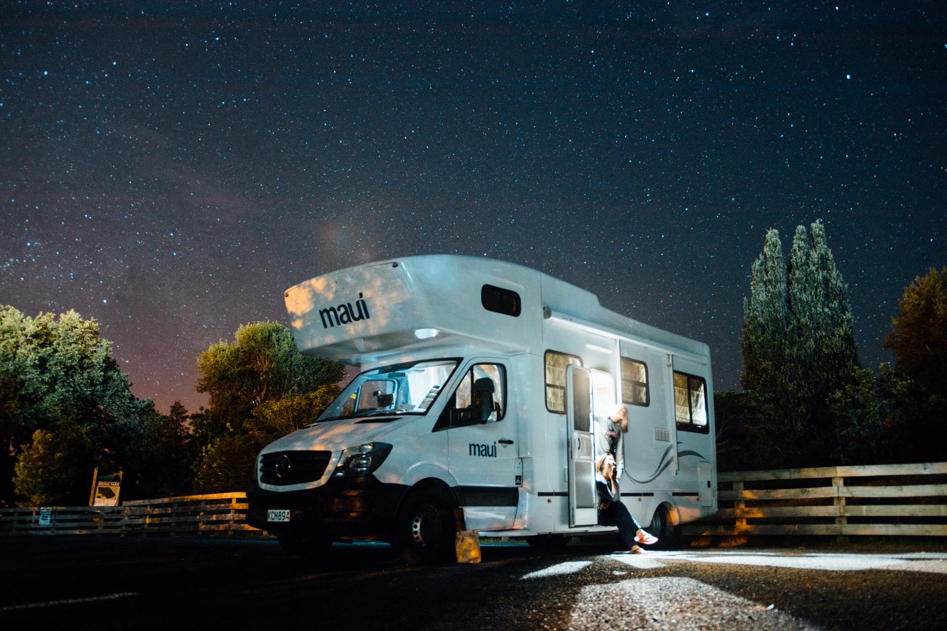 Une aire de camping-car : Camping la Verdière