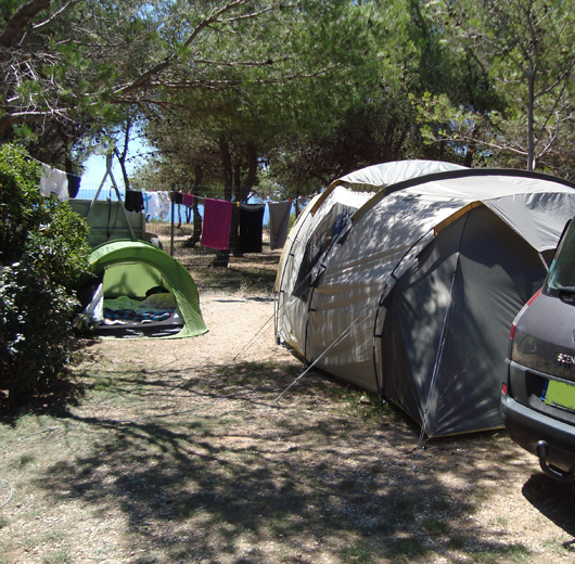 Les emplacements : Camping Les Mouettes