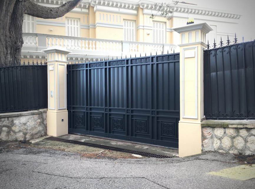 Menuiserie métallique sur mesure : porte et portail à Nice : Entreprise Alunni-Bagarelli
