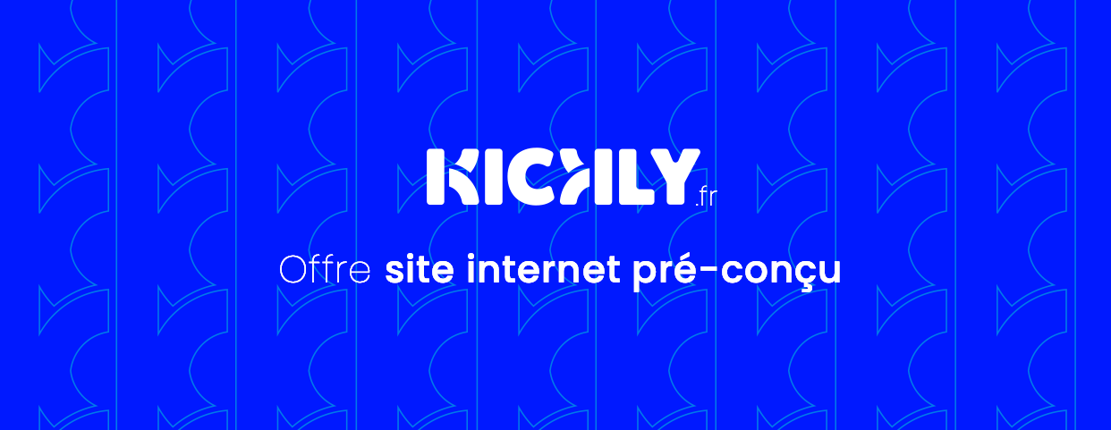 Création de site préconçu : Kickly