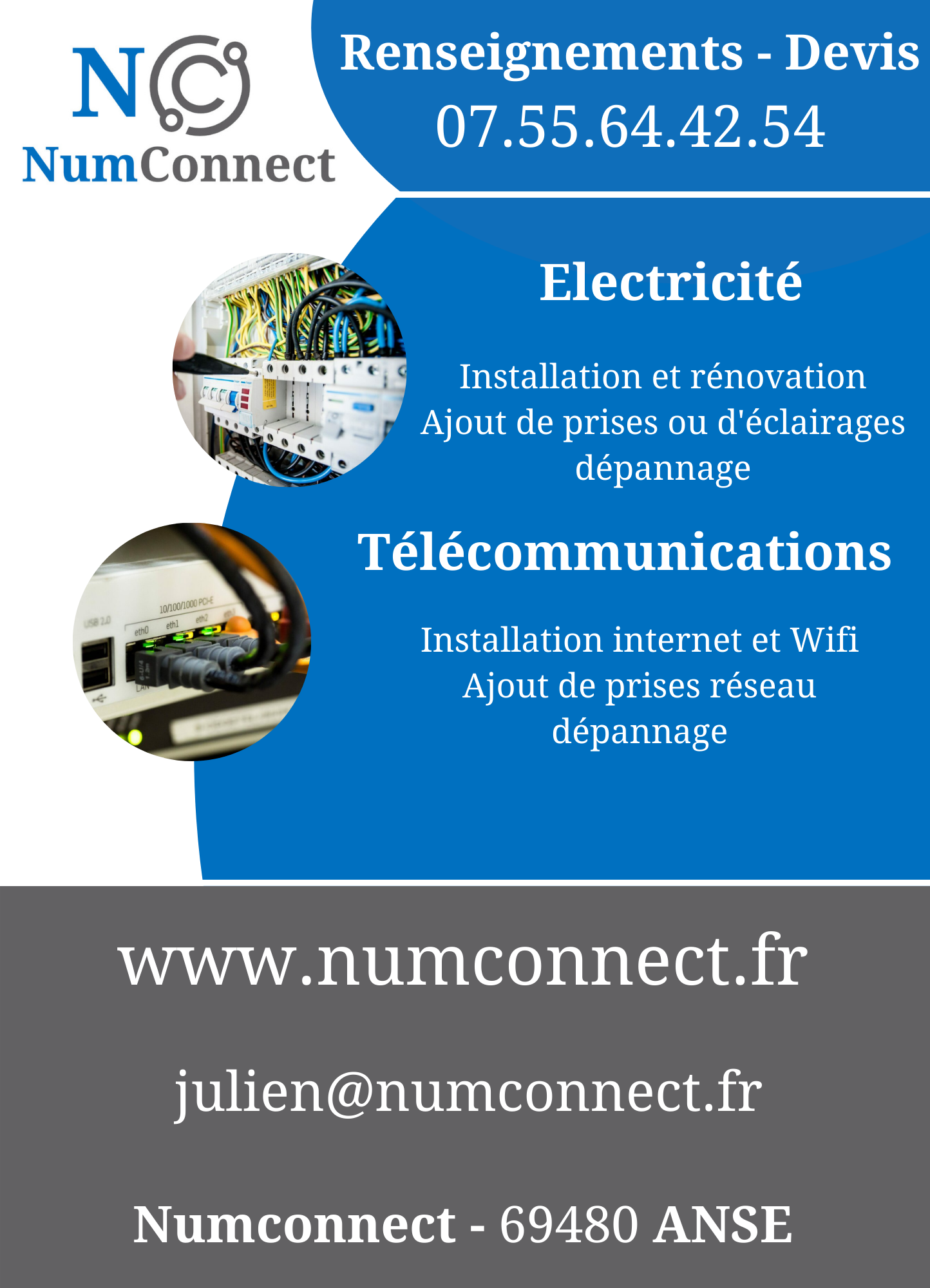 Electricité : Numconnect