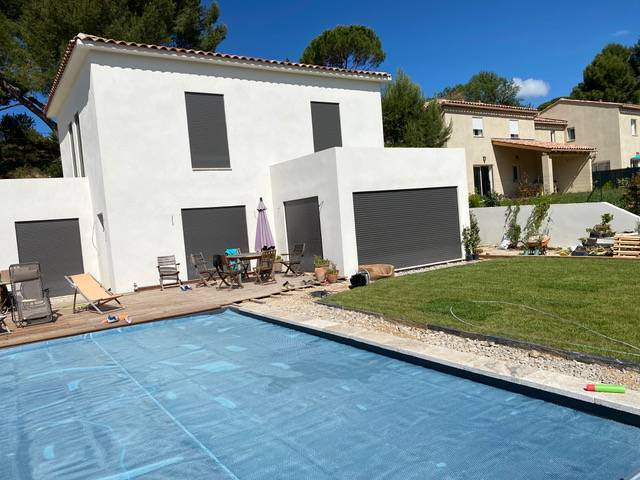 Construction d'une villa individuelle de 140 m² à Eguilles près d'Aix : R Simone Construction